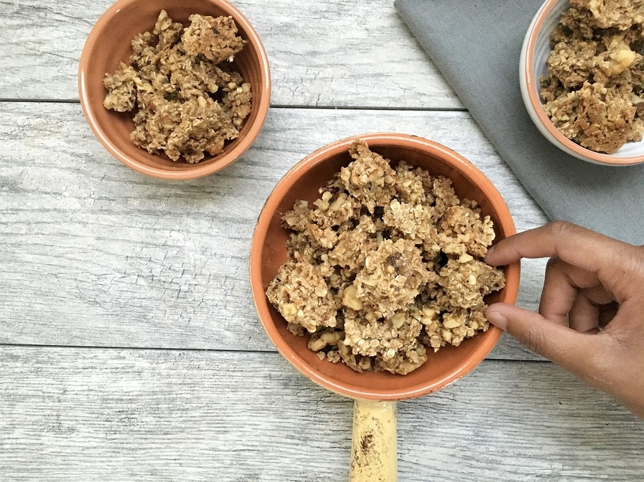 Healthy Homemade Granola Clusters