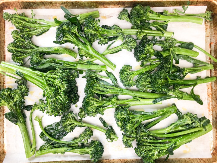 Crispy Oven Roasted Broccolini Cooking With Bliss,Thermofoil Cabinets Vs Wood