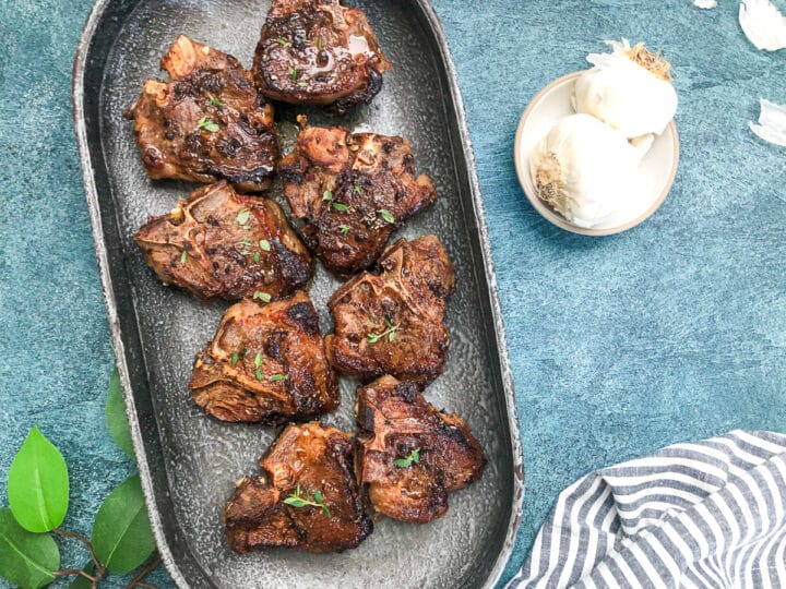 Rosemary Marinated Lamb Loin Chops Oven : Cooking With Bliss