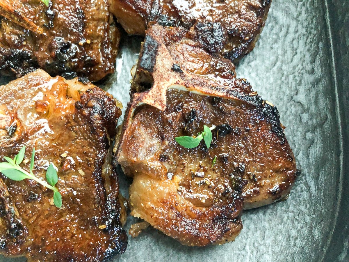 Rosemary Marinated Lamb Loin Chops {Oven} Cooking With Bliss