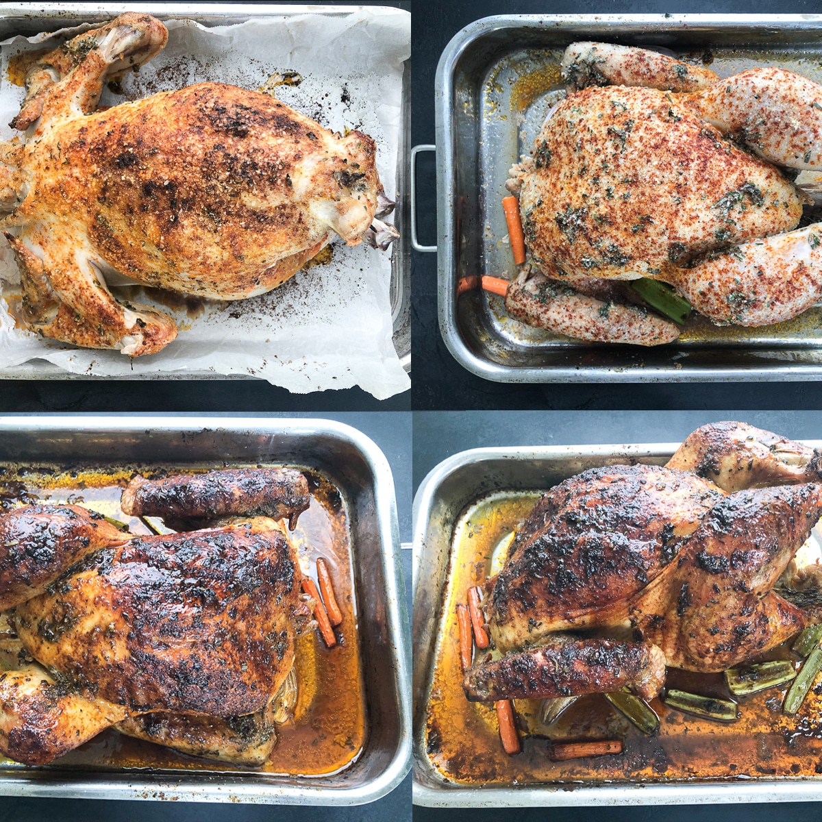 step by step photo of roasted turkey recipe 5-8