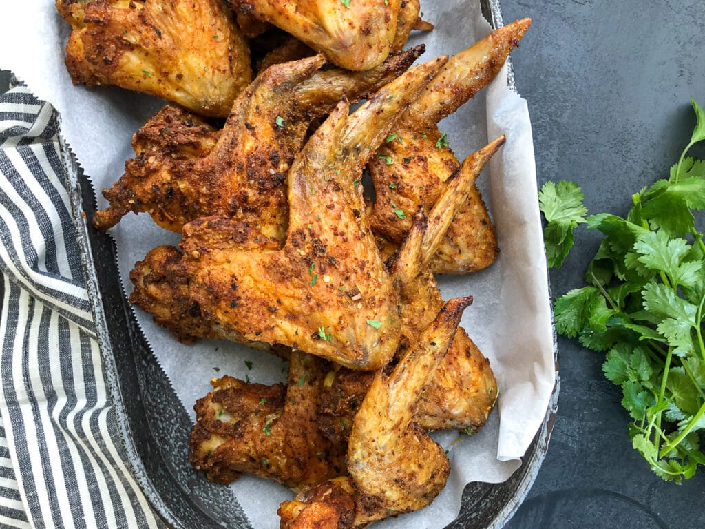 Crispy Oven Baked Chicken Wings (Baking Powder) Cooking With Bliss