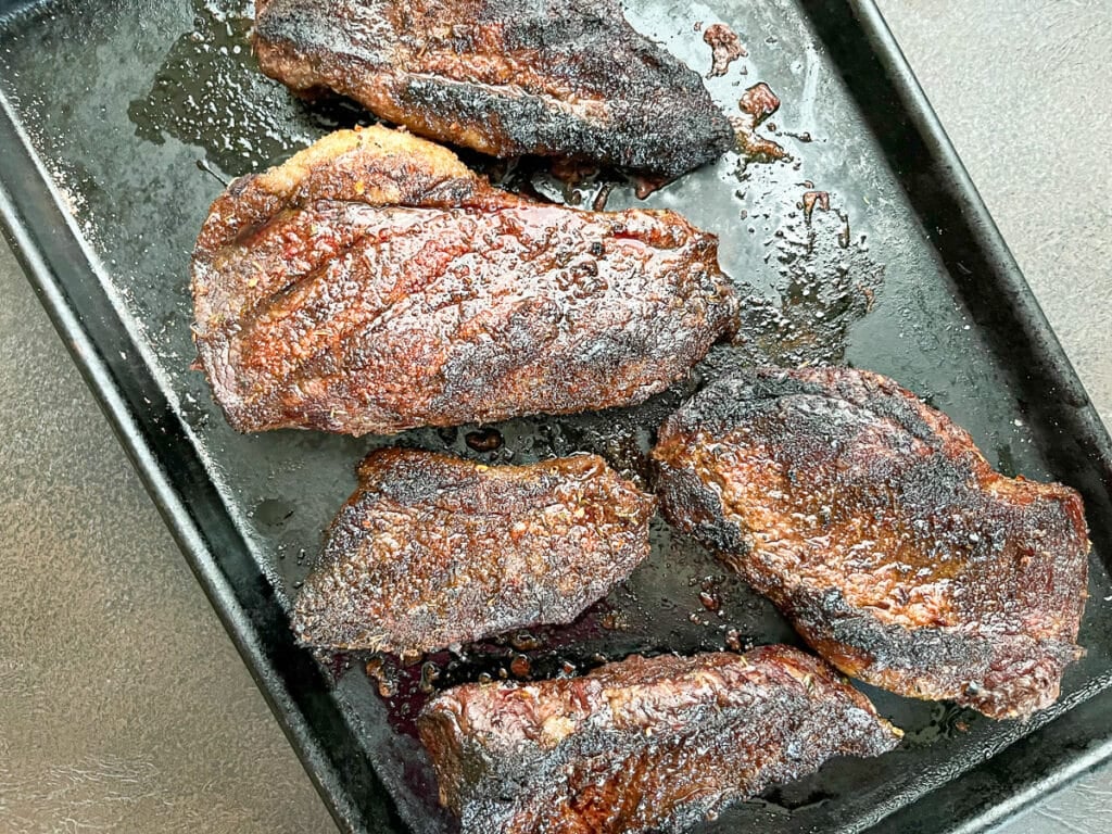 Grilled Beef Coulotte Steak Cooking With Bliss