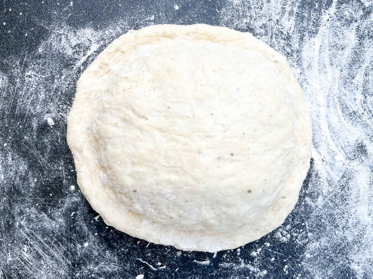 How To Knead Pizza Dough Without A Mixer Cooking With Bliss 3735